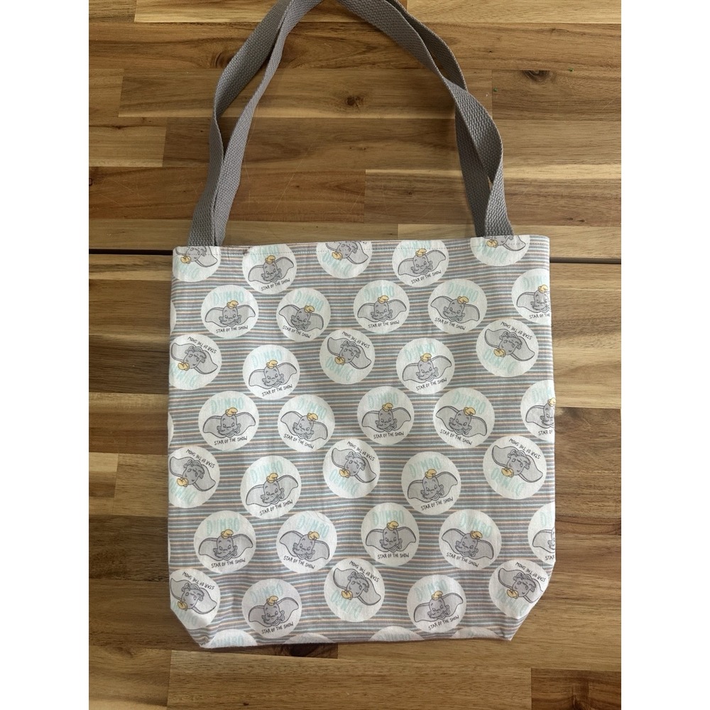 DISNEY JAPAN DUMBO TOTE HAND BAG SHOULDER CANVAS Star Of The Show‎